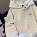 Premium American Vintage Heavyweight Fleece Hooded Sweatshirt For Men – Retro Button-Up Design With Side Pockets (Black/White/Gray, Sizes M-5XL)_viptrois.com