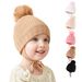 Baby clothing braid ear protection and fleece warm baby hat_viptrois.com