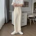 Men's Clothing 2025 New Spring And Autumn Mopping Pants Simple Casual Trousers Men 2023 New Loose Straight Trousers Black Versatile Trousers Trend_viptrois.com