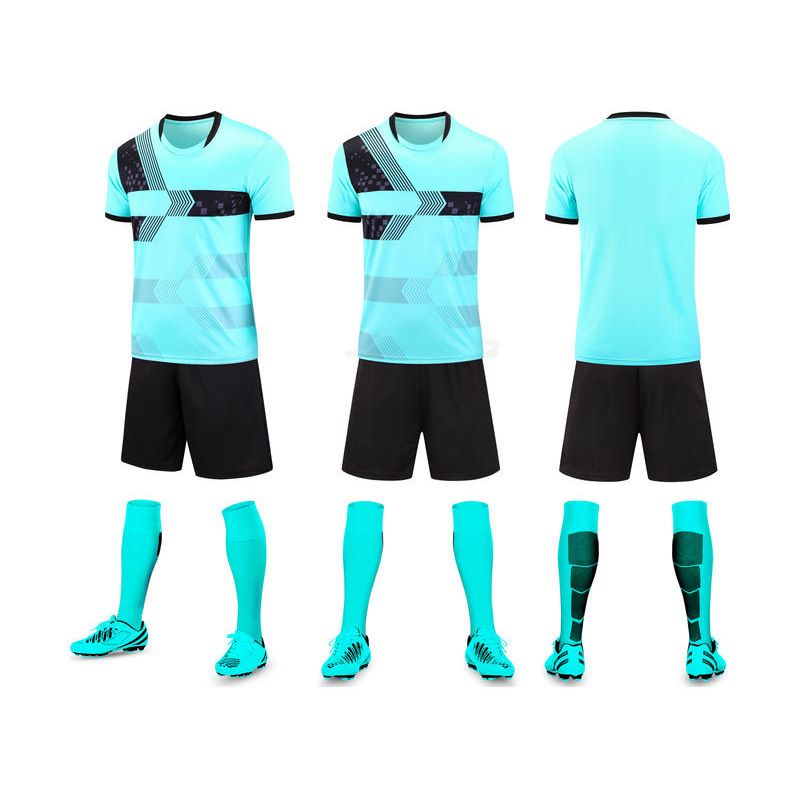 Men's Clothing short-sleeved quick-drying jerseys children's training summer camp team uniforms adult football uniforms suits men and women_viptrois.com