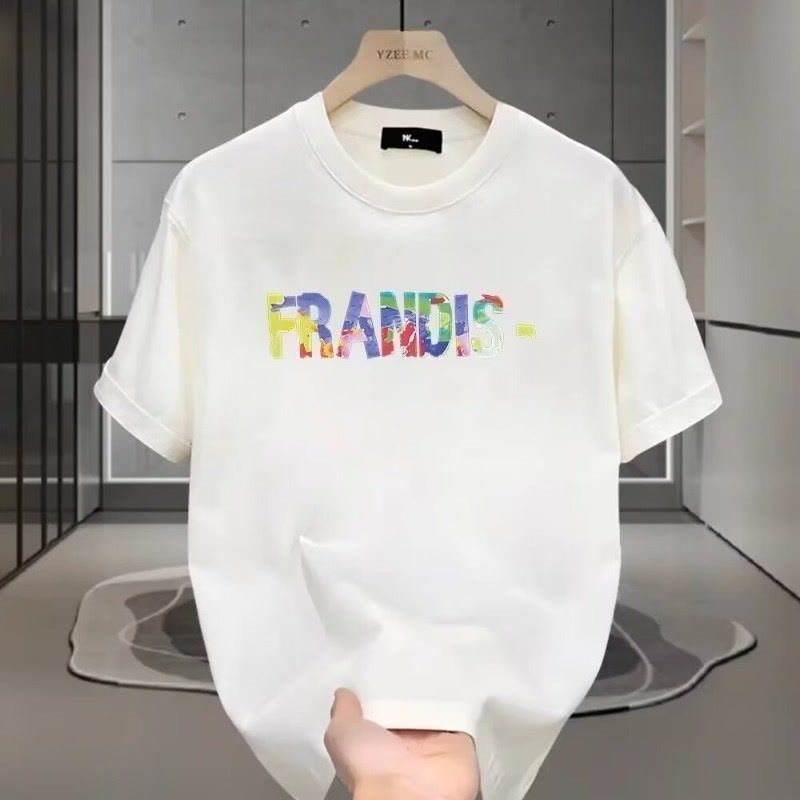 American Pi Shuai Pure Cotton Short Sleeved T-shirt Youth Men's And Women's Summer Instagram Fashion Brand Street Loose_viptrois.com