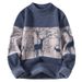 Pure Autumn And Winter New Mink Velvet Christmas Men's Knitted Anxi Card Trendy Fashion Sweater 6366_viptrois.com