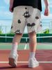 Premium Products Fashionable Men's Fitness Running Sports Basketball Shorts With Fun Printed Loose And Versatile Beach Casual Pants_viptrois.com