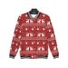 3D Digital Print Baseball Jacket With Button-Up Collar - Trendy Christmas & Casual Streetwear For Men & Women (XXS-4XL)_viptrois.com