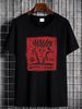 Vtg 1985 FIDO DIDO Normal Is Boring T-SHIRT L Distressed Peace Surfer Skater 80s Homme Unisex Stretched Comfortable Versatile Graphic_viptrois.com