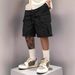 Men's Clothing Casual Multi Pocket Workwear Shorts Trendy Loose Versatile Shorts_viptrois.com