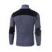 Loom Cross-Border Foreign Trade Autumn Winter Men's Fleece-Lined Thickened Knitted European And American Fashion Plus Size_viptrois.com