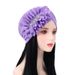 New Women's Fashion Elegant Side Large Flower Elastic Watermelon Hat Headscarf Hat_viptrois.com