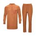Men's Clothing solid color suit embroidery high quality men's breathable_viptrois.com