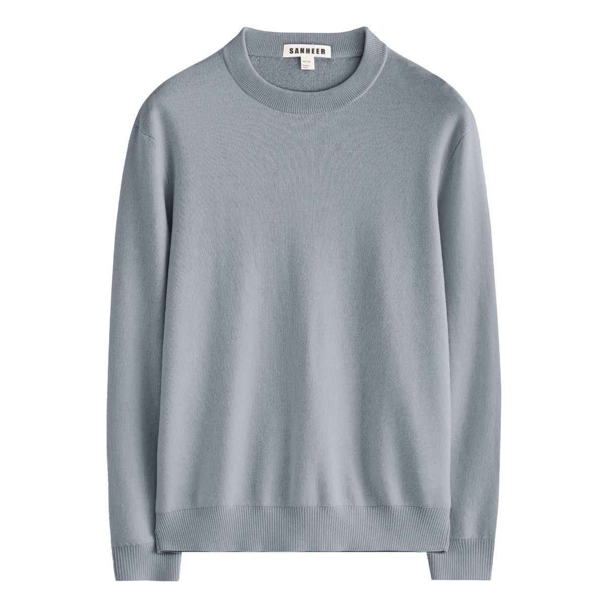 Men's Classic Crewneck Wool Blend Sweater – Premium Thick Knit For Winter (M-XXXL, Coffee/Black/Heather Grey/Cream)_viptrois.com