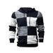 Loom Swatr Hoodi Mn 2025 Nw Europan And Amrican Cross-Bordr Forign Trad Color Block Digital Print Long_viptrois.com