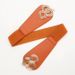 New ladies elastic belt retro twist buckle palace wide girdle with skirt coat_viptrois.com