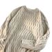 Autumn And Winter Texture Solid Color Knitted Sweater Men's Sweater Round Neck Thread Jacket_viptrois.com