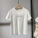 2025 Trend Fashion Printed Short Sleeve T-Shirt Men's Summer Loose Crew Neck Versatile Casual Handsome T-Shirt Top_viptrois.com