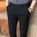 Pulse Men's Suit Pants Spring Autumn Formal New Business European American Slim Fit Solid Color Casual Trousers Wholesale_viptrois.com