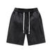 Men's Clothing Silk Five-point Pants Men's Summer Beach Pants Men's Casual Running Sports Shorts Men's Five-point Straight Leg Pants Men_viptrois.com