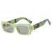 Foreign Trade Sunglasses Square Narrow Frame Light Luxury Sunglasses For Women Candy Color Ins Sun Protection Sunglasses_viptrois.com