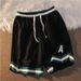 Men's Clothing High Street Fashion Casual Sports Shorts Men's Summer Wear Design Niche Basketball Shorts All Match Straight Shorts_viptrois.com