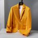 CT Jacket Korean Style Slim Fit Youth 2025 Casual Fashion Single Suit Small Blazer Men's Trend_viptrois.com