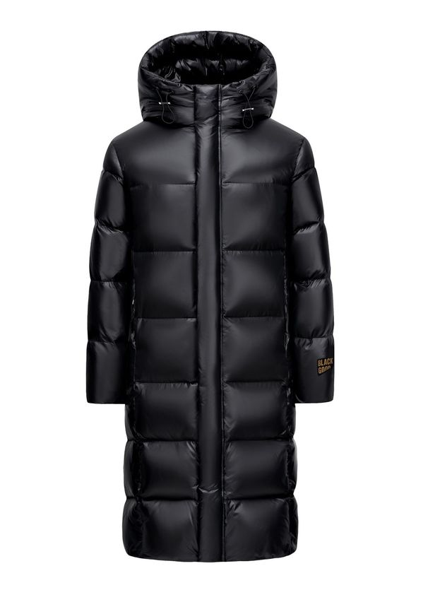 Heavy-Duty Long Parka With 550FP White Goose Down – Extreme Cold Weather Coat For Men & Women (Windproof & Water-Resistant, Black/Red, S-3XL)_viptrois.com