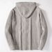 Loom Cross-Border Clothing European And American Autumn Winter Men's Knitted Sweater Ribbed Long Sleeve Hooded Cardigan_viptrois.com