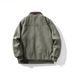2025 Winter American Retro Men's Thickened Washed High Grammage Canvas Vintage Cotton Jacket With Turn-down Collar_viptrois.com