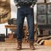Autumn And Winter New Products, Fleece Thickened Jeans, Men's Fattened And Enlarged Size, Elastic Golden Velvet Warm Jeans, Men's Versatile_viptrois.com