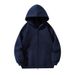 "Unisex Oversized Zip-Up Hoodie With Double-Zipper & Ribbed Hem – Premium Cotton Blend For Streetwear Essentials"_viptrois.com