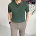 Men's Clothing High Quality Polo Light Mature Retro Twisted Flower Splicing Round Neck Heavy Knitted Thick Needle Sweater For Men_viptrois.com