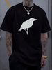 thiefaine Corbeau T Shirt Comfortable Streetwear Breathable Stretched Versatile Casual Homme Fashion Top For Everyday Wear Stylish Summer_viptrois.com