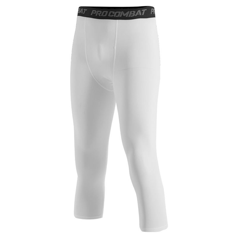 Men's sports tights quick-drying basketball clothing base training high elastic sports trousers running fitness pants compression pants_viptrois.com