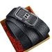 VOOTHOST Fashion Belts Brand Design Men Belts Leather Belt For Men Belt Male Strap Male Metal Automatic Buckle F0200_viptrois.com