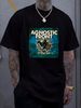 Agnostic Front T Shirt Mens Round Neckline Tops Casual Short Sleeve Shirts Stretched Top For Everyday Wear Summer Unisex Streetwear Soft Graphic_viptrois.com