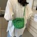 Luggage & Bags Hollow Woven Bag Women All Match Messenger Bag Holiday Beach Bag Niche Literary Shoulder Messenger Bag_viptrois.com