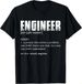 T-shirtt-shirtengineer Definition T Shirt 2026 Funny Engineering_viptrois.com