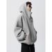Autumn And Winter Vintage Hoodie, Loose Casual Zipper Cardigan, Hooded Jacket_viptrois.com