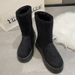 New snow boots women's large size basic classic couple non-slip waterproof high cotton boots_viptrois.com