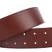 Black cowhide wide waist seal fashion trend with suit sweater genuine leather belt two layer cowhide belt men_viptrois.com