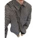 Pulse Pulse Black White Plaid Shirt For Men, Spring And Autumn American Retro Checkered Inner Wear, Long Sleeve Shirt, Cleanfit_viptrois.com