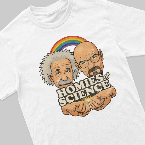 Einstein Und Walter White Lustiges Shirt Breaking Bad Physiker Chemiker Lustig_viptrois.com
