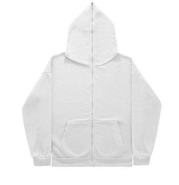 Men's Clothing Cardigan Hoodies Full Face Zipper Sweatshirt Plain Hoodies_viptrois.com