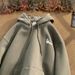 Men's Oversized Hooded Sweatshirt Lazy Style Fleece-Lined Pullover With Side Pockets, Black/White/Gray/Navy/Khaki/Burgundy_viptrois.com