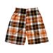Men's Hawaiian Plaid Casual Shorts Spring Summer Beachwear European American Style Comfortable Fit Pants_viptrois.com