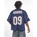 Men's Clothing Digital Baseball Uniform Short Sleeved Hollow Ice Silk Summer Five Point Sleeve Casual Trendy T Shirt_viptrois.com