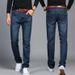 Men's Clothing Men's Jeans Spring And Summer Youth Fat Guy Large Size Straight Loose Jeans Casual Pants_viptrois.com