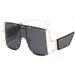 Punk Style Sunglasses – High-End Rivet Large Frame, Ins Fashion, One Piece Rihanna Inspired_viptrois.com