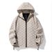 Unisex Windproof Letter-Print Jacket - Oversized Streetwear Coat With Detachable Hood_viptrois.com
