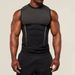 Men's Quick-Dry Workout Tank Top - Breathable & Stretchy Gym Vest With Print, Muscle Fit Sleeveless Shirt For Running & Training (S-XXL)_viptrois.com