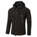 Man's clothing Full pressure rubber sharkskin soft-shell waterproof jacket outdoor top for men_viptrois.com