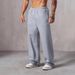 Men's Stylish Street Style Fleece Sweatpants Autumn Winter New Loose Fit Comfortable Elastic Waistband_viptrois.com